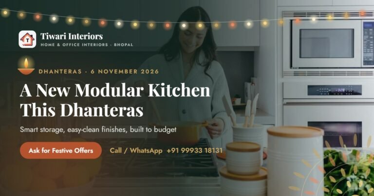 Dhanteras 2026: Why a New Modular Kitchen Is a Smart Festive Investment in Bhopal