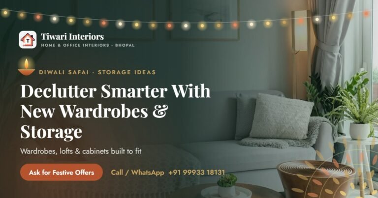 Diwali Cleaning Made Easy: Wardrobe, Loft & Storage Upgrades for Bhopal Homes