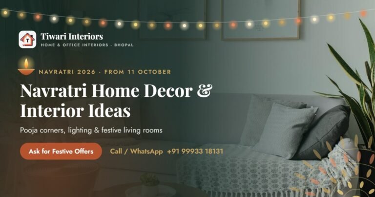 Navratri 2026: Festive Home Decor & Interior Ideas for Bhopal Homes